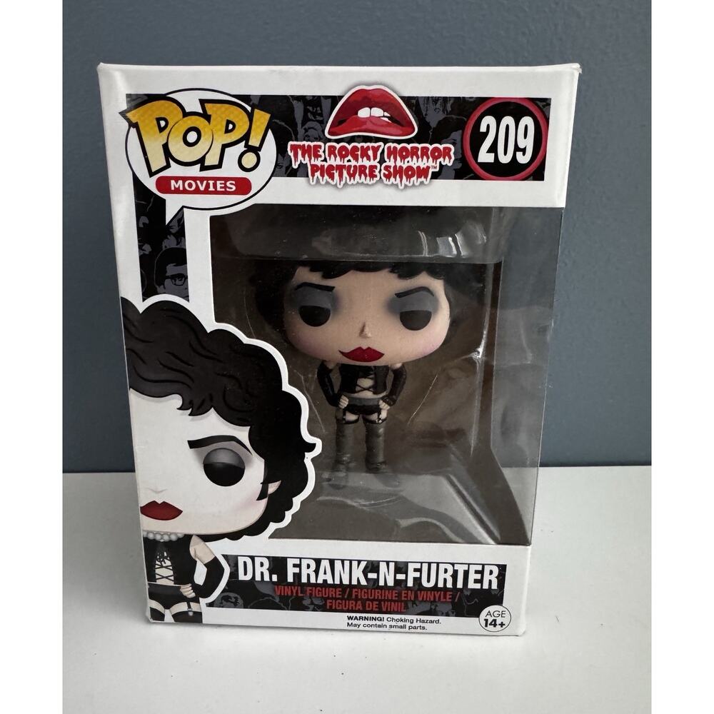 RARE Funko POP! The Rocky Horror Picture Show #209 DR FRANK-N-FURTER Vaulted NIB
